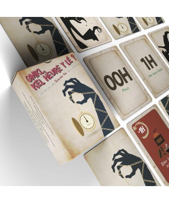 GMKL, KEL HEURE Y LÉ - Le jeu de cartes